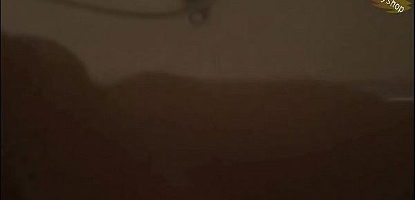  Hot Step Sister Spied In Shower Inside Shampoo Bottle